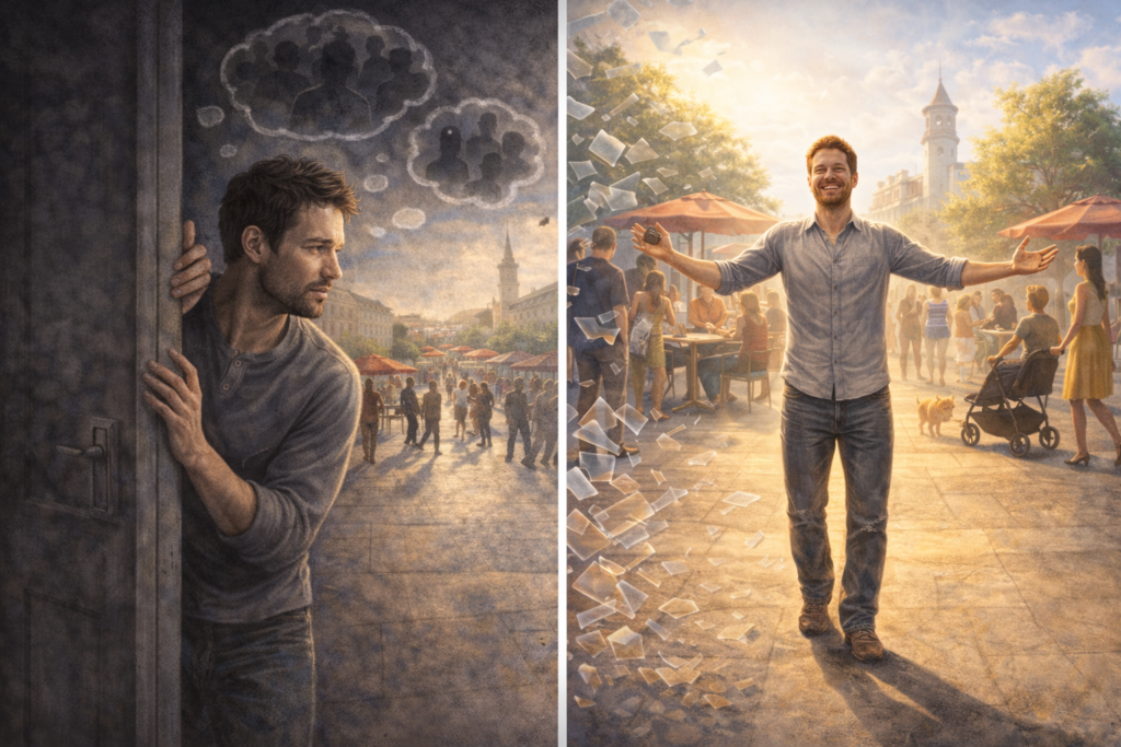 Ξεπεράστε την αγοραφοβία και ανακτήστε την ελευθερία σας με επιστημονικά τεκμηριωμένες θεραπευτικές μεθόδους.