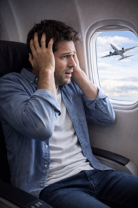 φοβος σε αεροπλανο